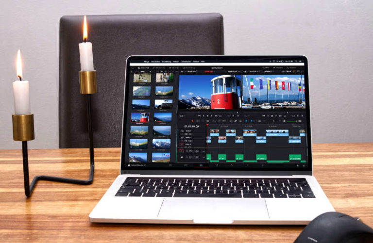 Videoschnitt Notebook
