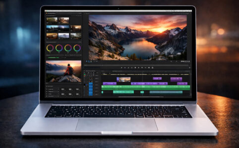 Notebook Videoschnitt